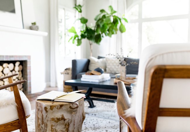 Cozy home living room